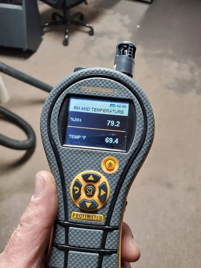 Moisture meter humidity assessment for Mold Remediation & Removal in North Smithfield